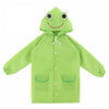 Image of Cute Raincoat Kids Waterproof Jacket For Children 3-8 Years Sweet Baby Poncho