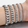 Image of Silver Cuban Link Bracelet - Cuban Link Chain