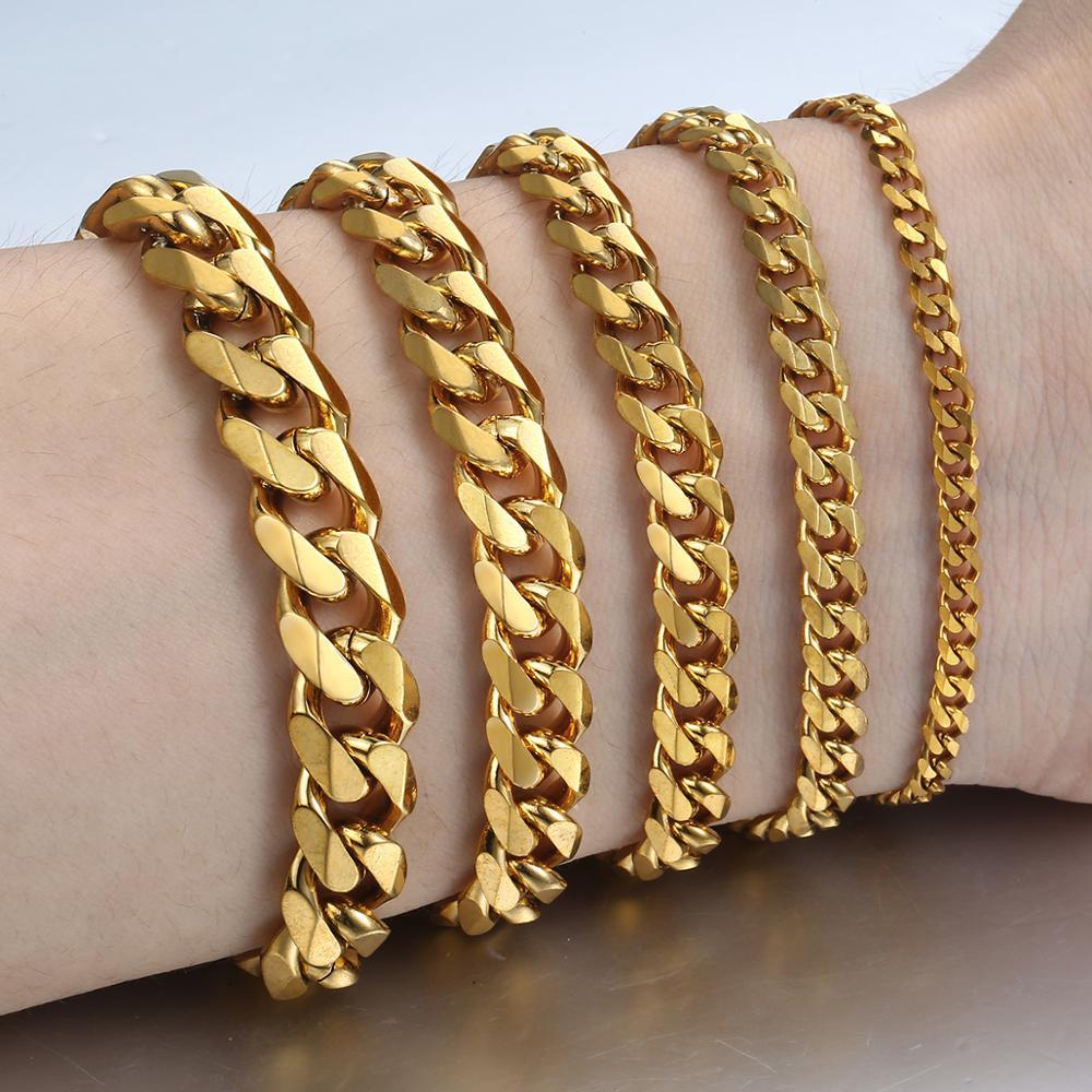 Silver Cuban Link Bracelet - Cuban Link Chain