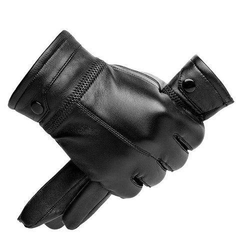 Mens Leather Gloves - Leather Gloves Touchscreen