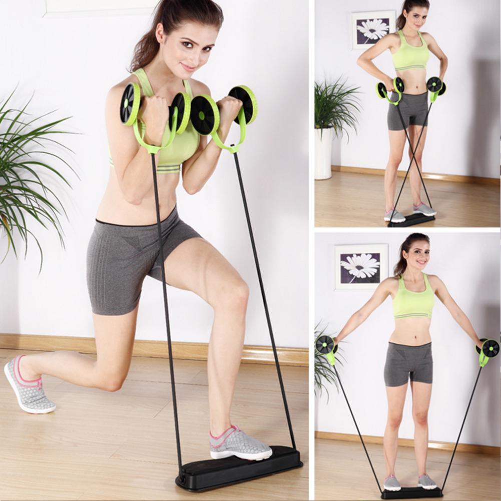 Ab Roller Wheel with Mat | Multi Function Ab Machine