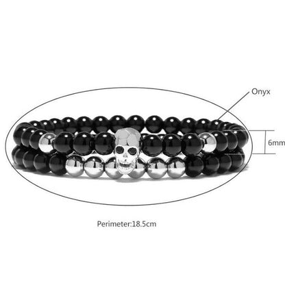 Skull Bracelet - Mens Skull Bracelets