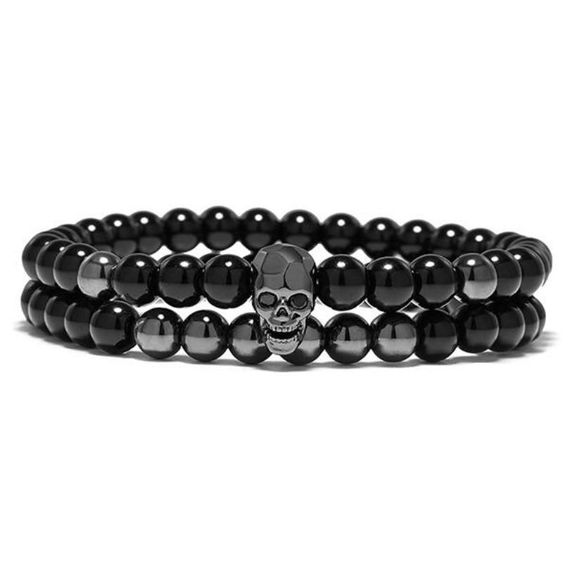 Skull Bracelet - Mens Skull Bracelets