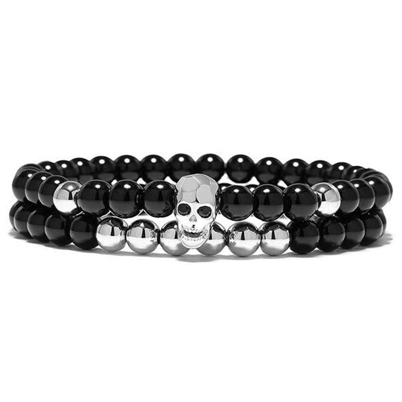 Skull Bracelet - Mens Skull Bracelets