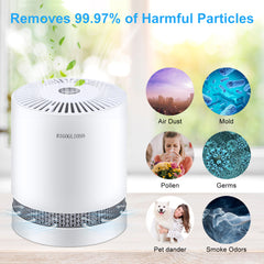 Bio Air Purifier with Hepa Filter For Allergens Viruses Dust Pollution & Smoke