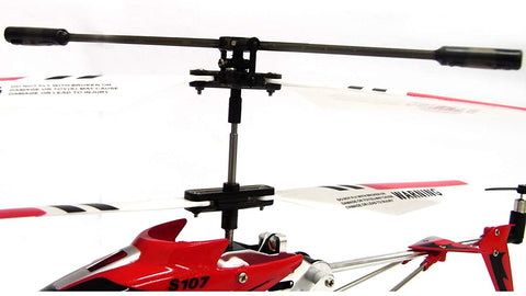 Hercules Unbreakable 3.5CH RC Helicopter Mini RC Helicopter with Gyro Crimson