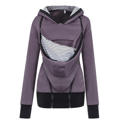 Nursing Hoodie - Maternity Nursing Hoodie