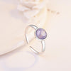 Image of 925 Sterling Silver Opal Ring