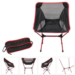 Ultralight Portable Backpacking Folding Chair For Camping Outdoor Resistant Chair