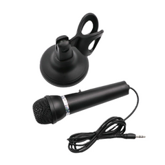 3.5mm Home Stereo Stand Microphone For Computer Chatting Gaming Podcast Recording Mic