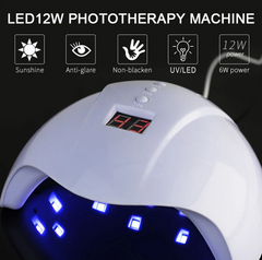 12W Nail UV Lamp Machine LED Portable USB Cable Home Use Nail LED Lamp Manicure Tool
