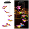Image of Solar Light Outdoor Color Changing Hummingbird Angel Butterfly Lights Waterproof Light For Garden