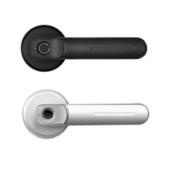 Smart Door Lock Fingerprint Handle Anti-Theft Electronic Door Lock Biometric Keyless With 2 Keys