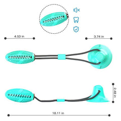 Suction Cup Dog Toy Toothbrush For Puppy