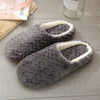 Image of Warm Plush Women Bedroom Slippers