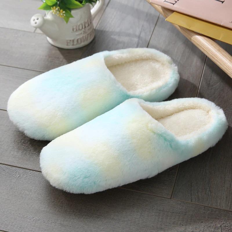 Warm Plush Women Bedroom Slippers
