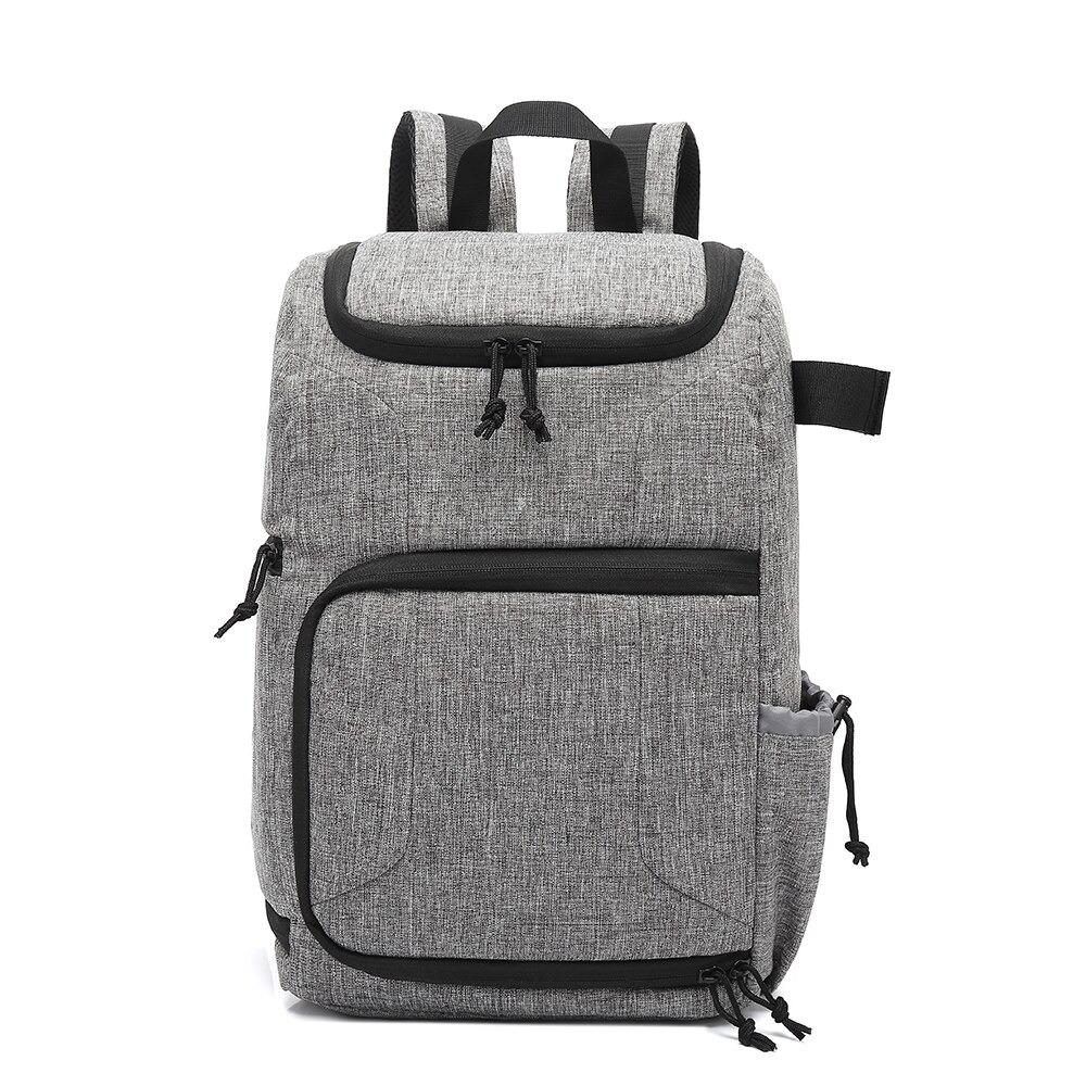 Waterproof Waxed Canvas Camera Backpack Fit 15.6 Inches Laptop