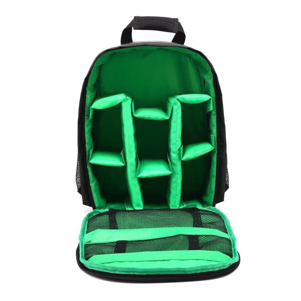 Waterproof Waxed Canvas Camera Backpack Fit 15.6 Inches Laptop