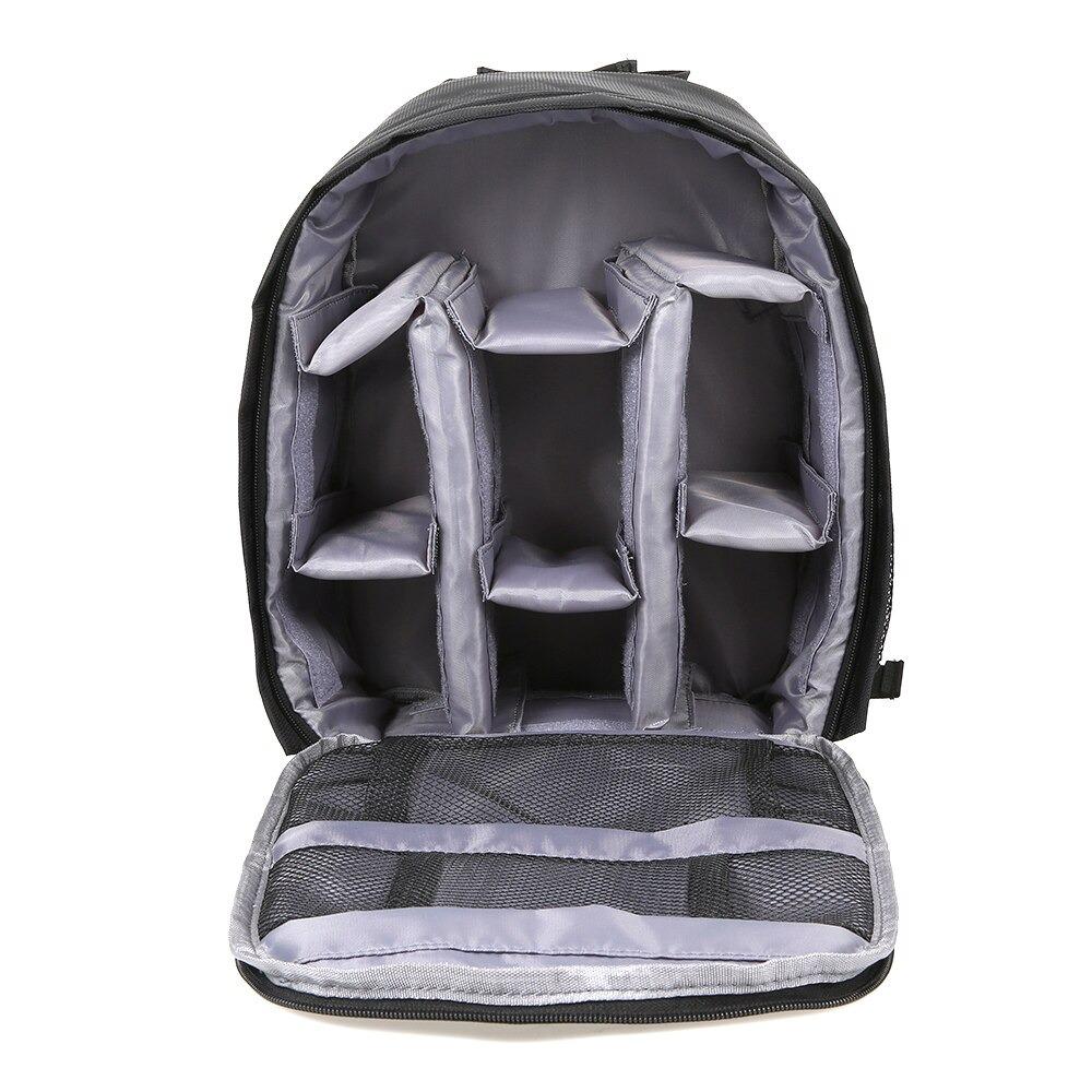Waterproof Waxed Canvas Camera Backpack Fit 15.6 Inches Laptop