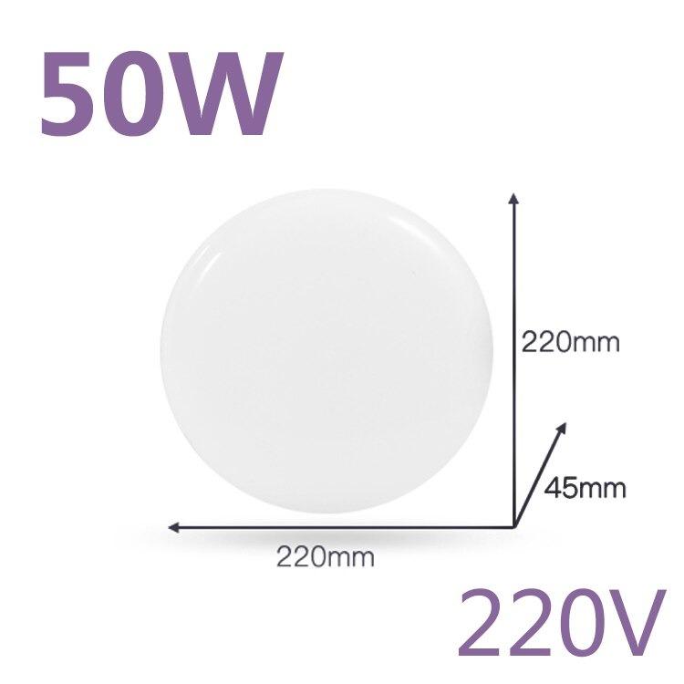 Dimmable Modern Minimalist LED Round Shaped Acrylic Flush Mount Ceiling Light