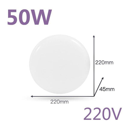 Dimmable Modern Minimalist LED Round Shaped Acrylic Flush Mount Ceiling Light