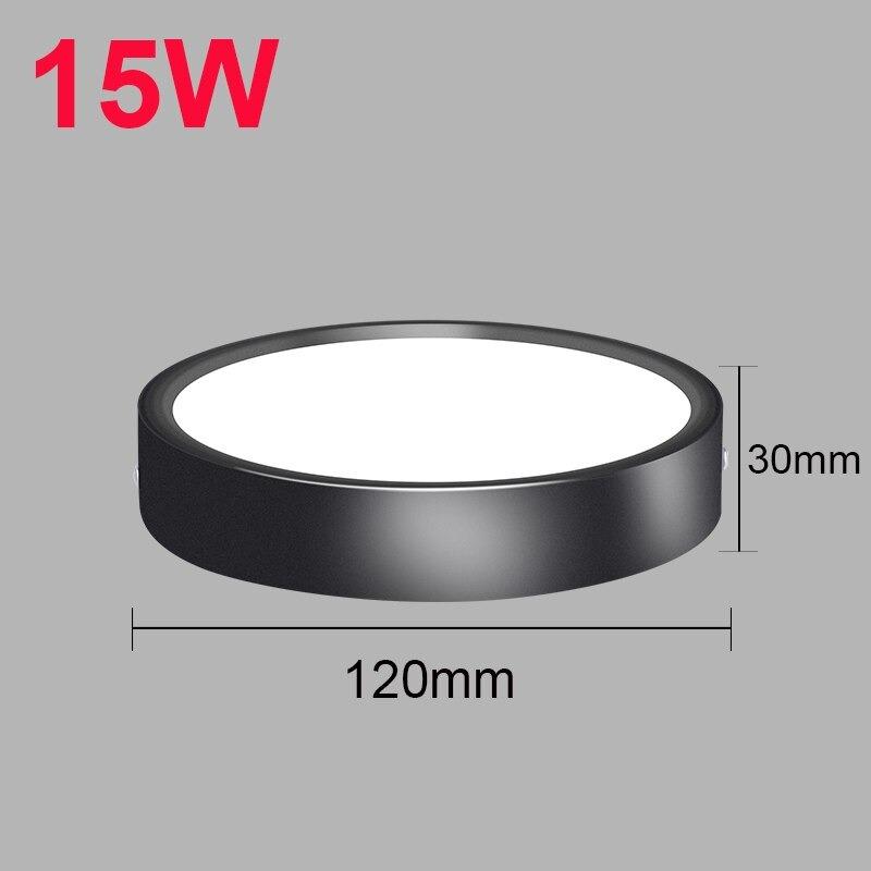 Dimmable Modern Minimalist LED Round Shaped Acrylic Flush Mount Ceiling Light