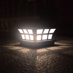 Solar Post Cap Lights Landscape Light Garden