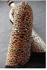 Fashion Slim High Waist Elastic Leopard Print Leggings