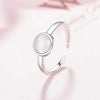 Image of 925 Sterling Silver Opal Ring