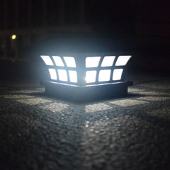 Solar Post Cap Lights Landscape Light Garden