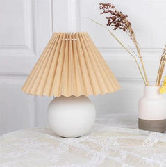 Korean Pleated Table Lamps