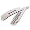 Image of Folding Comb - Stainless Steel Comb