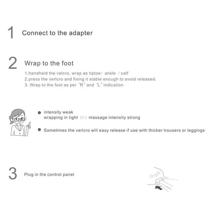 Leg Compression Massager - Leg Massager for Circulation
