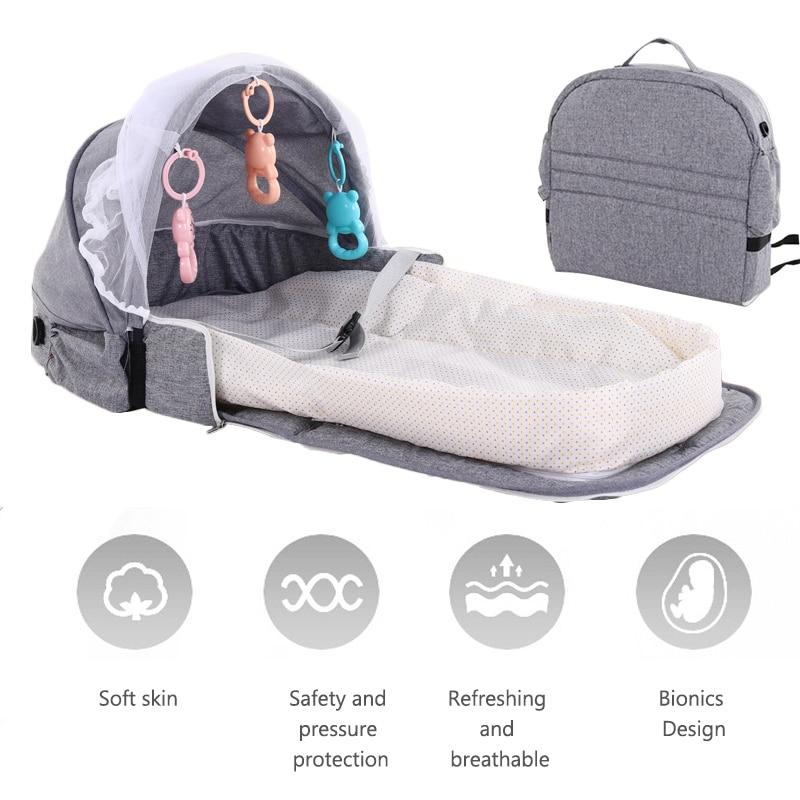 Portable toddler bed - Kids Portable Bed - Portable Baby Bed
