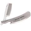 Image of Folding Comb - Stainless Steel Comb