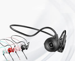 Lightweight Wireless Microphone Headset Bluetooth Open Ear Computer Headset with Microphone