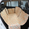 Image of Footprint Dog Car Seat Cover Hammock Mat Dog Seat Cover Pet Carrier Car Seat Cover