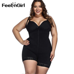 Plus Size Bodysuit Shapewear | Ultra Conceal Compression Shaping Shorts