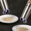 Image of Electric Sand and Pepper Grinders with Stand Base