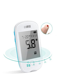 Medical Blood Sugar Monitor with 50 Test Strips and 50 Lancets Glucometer Medical Device Glucose Tester