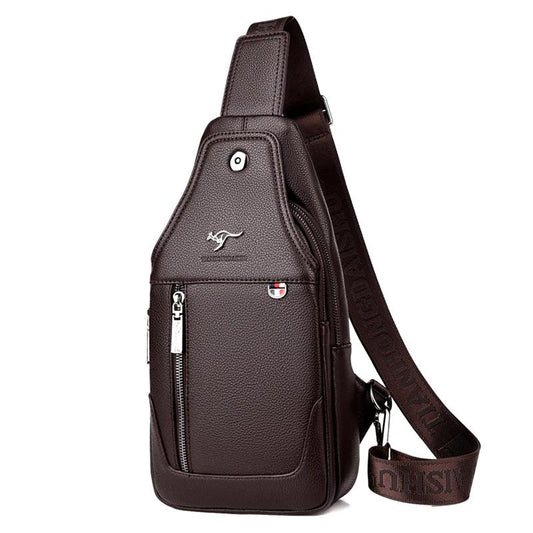 Luxury Leather Sling Bag for Men