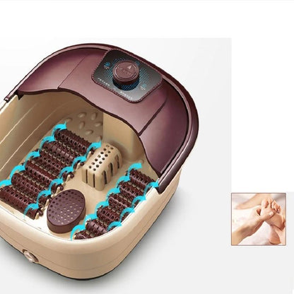 Luxury 12 Rolling Massage Wheels Foot Spa