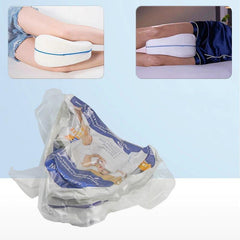 Memory Foam Knee Pillow for Sleeping for Hips, Back,Leg & Knee Pains