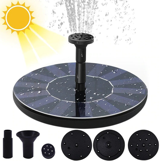Solar Water Fountain Lagoon Pool Bird Bath Solar Powered Water Pump Fountain Garden Appliances