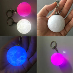 USB Rechargable Colorful Moon Lamp 16 Colors Moon Light Lamp with Remote Control Moon Night Light