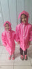 Image of Cute Raincoat Kids Waterproof Jacket For Children 3-8 Years Sweet Baby Poncho