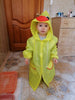 Image of Cute Raincoat Kids Waterproof Jacket For Children 3-8 Years Sweet Baby Poncho