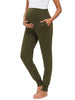 Image of Lightweight Maternity Joggers with Pockets