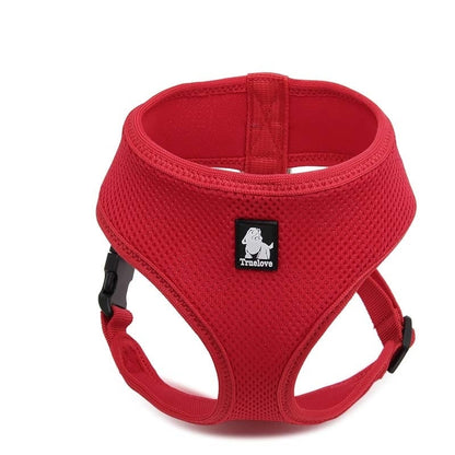 Truelove Pull Dog Breathable Dog Harness Soft Walk Vest Puppy Harness Mesh Harness for Different Sizes