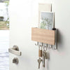 Image of Wooden  Storage Rack Key Holder for Wall Key Hanger